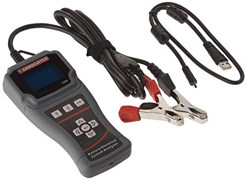 Associated Equipment 12-1012 Hand Held Battery-Electrical System Tester, W/USB Printer Cable & Software Cd