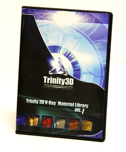 Trinity3D V-Ray material Library volume 1 for 3ds Max