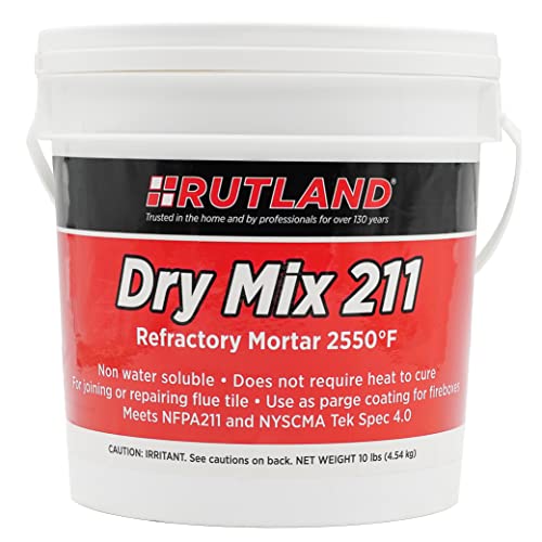 Rutland Products 211 Dry Mix Refractory Cement, 10 lbs, 10 Pound