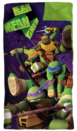 Nickelodeon Teenage Mutant Ninja Turtles Slumber Bag Set, 52″L x 30″W x 3″H | The Storepaperoomates Retail Market - Fast Affordable Shopping