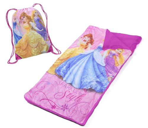 Disney Princess Slumber Bag Set Multicolor, 26×46