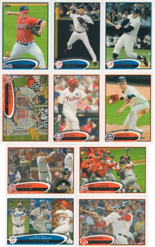 2012 Topps Baseball Factory Sealed HOBBY Version Set with 5 Bonus Orange Parallel Cards | The Storepaperoomates Retail Market - Fast Affordable Shopping