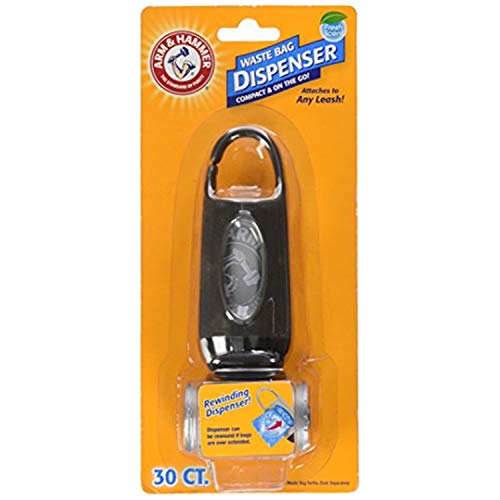 Arm & Hammer 71045 Dispenser and Disposable Waste Bags, Assorted
