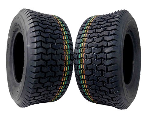 Set of 2 16×6.50-8 16-6.50-8 Turf Tires 4 Ply Tubeless Garden Tractor Lawn mower