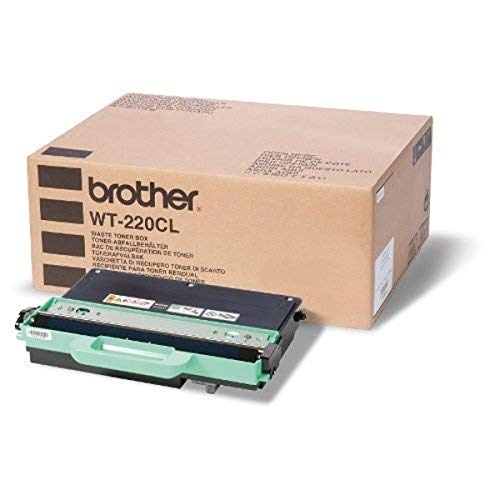 Brother Genuine WT220CL,Monochrome Waste Toner Box, WT220,Black
