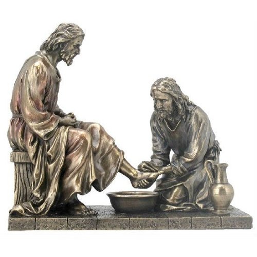 Unicorn Studios WU76001A4 Jesus Washing His Disciple’s Feet – Mbz and Color