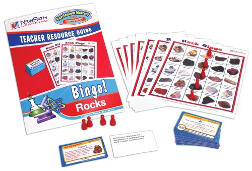 NewPath Learning Rock Bingo Game, Grade 5-9