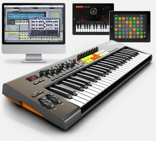 Novation Launchkey 49, 49-key USB/iOS MIDI Keyboard Controller with Synth-weighted Keys | The Storepaperoomates Retail Market - Fast Affordable Shopping