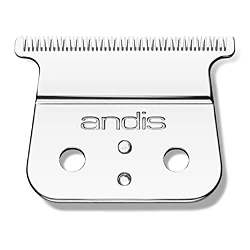 Andis 04850 GTX T-Outliner Stainless Steel Deep Tooth Replacement Blade for Trimmer, Carbon Steel Comfort Edge Blade – Zero Gapped – Polished (Pack of 1)