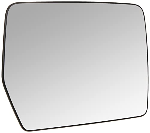 Fit System 30194 Passenger Side Heated Mirror Glass w/Backing Plate, Ford F150, Lincoln Mark LT, 6 13/16″ x 9 1/8″ x 10 1/2″ (w/o Blind Spot)