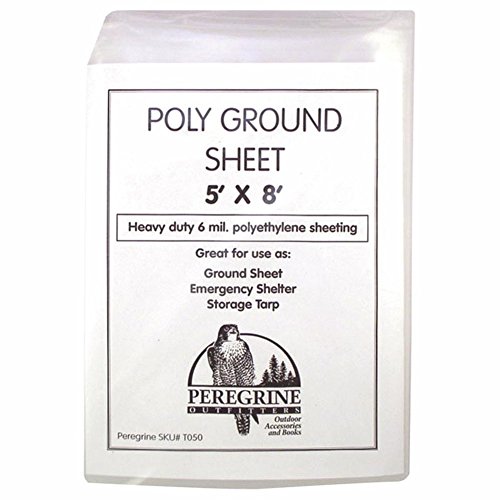 Peregrine Poly Ground Sheet 5 X 8, Clear (787309)