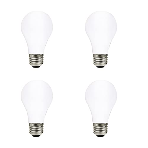 SYLVANIA Halogen Light Bulb, A19, 60W Equivalent, Efficient 43W, 610 Lumens, Medium Base, 2750K, Soft White – 4 Pack (50046) | The Storepaperoomates Retail Market - Fast Affordable Shopping