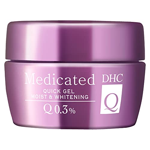 DHC CoQ10 Quick Gel Brightening Moisture, All-in-one Moisturizer, Antioxidants, Hydrating, Collagen-boosting, Fragrance and colorant free, Ideal for all skin types, 3.3 fl. oz.