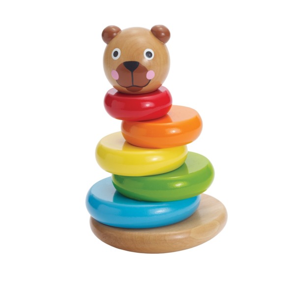 Manhattan Toy Brilliant Bear Magnetic Stack-up