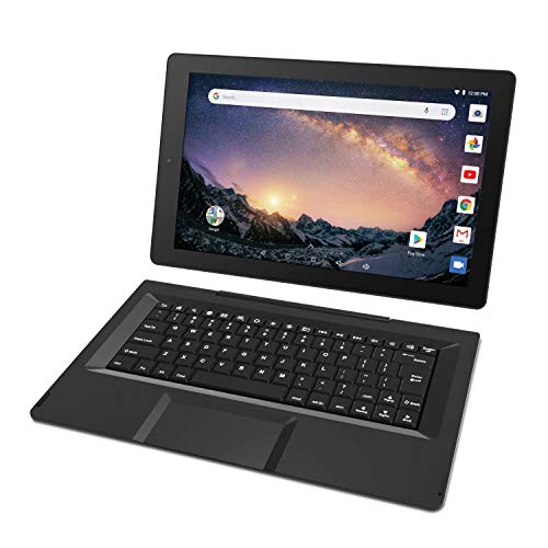 2018 RCA Galileo Pro 11.5″ 32GB Touchscreen Tablet Computer with Keyboard Case Quad-Core 1.3Ghz Processor 1GB Memory 32GB HDD Webcam Wifi Bluetooth Android 6.0 – Charcoal