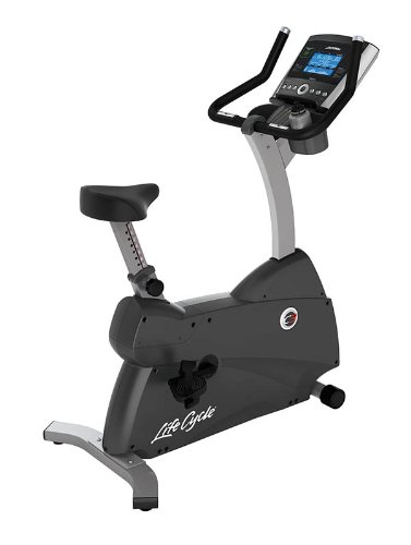 Life Fitness C3 Upright Indoor Cycling Exercise Bike with Go Console