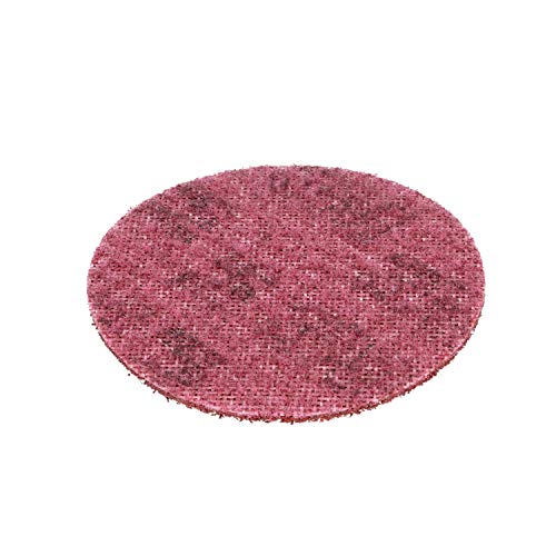 Scotch-Brite Surface Conditioning Disc for Sanding – Metal Surface Prep – Hook and Loop – Aluminum Oxide – Medium Grit – 5” diam. – Pack of 10