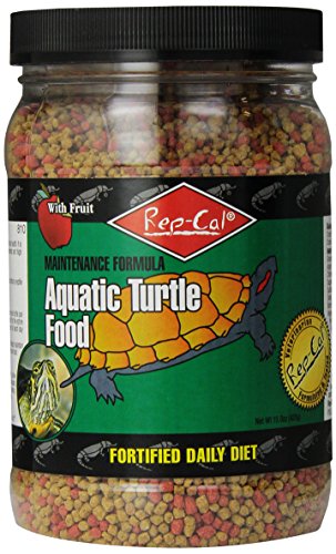 Rep-Cal SRP00810 Aquatic Turtle Food, 15-Ounce