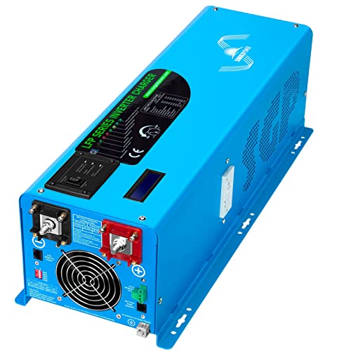 SUNGOLDPOWER UL1741 6000W 48Vdc Pure Sine Wave Inverter Low Frequency 240Vac Input 120Vac/240Vac Output Split Phase with Battery Charger Off-Grid 18000W Peak