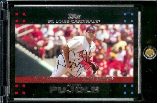 2007 Topps #308 Albert Pujols St. Louis Cardinals – MLB Baseball Trading Card