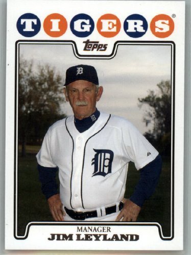 2008 Topps Detroit Tigers LIMITED EDITION Team Edition Gift Set # 1 Jim Leyland – Manager – MLB Trading Card