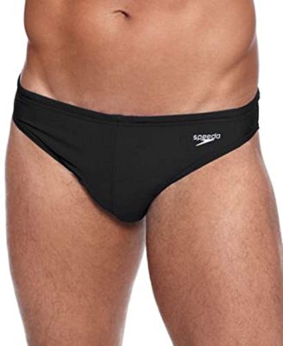 Speedo Men’s Fitness Solar 1-Inch Xtra Life Lycra Brief, 32 – Black | The Storepaperoomates Retail Market - Fast Affordable Shopping