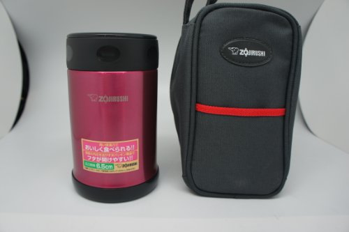Zojirushi SW-ETE-50PE Stainless Steel Food Jar, 17-ounce/0.5-liter, Pink