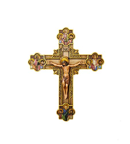 Joseph’s Studio by Roman – Collection, 12″ H The Apostles Crucifix, Made from Resin, High Level of Craftsmanship and Attention to Detail, Durable and Long Lasting
