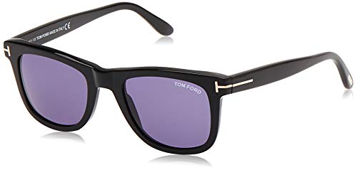 Tom Ford Leo Tf336 Ft0336 Authentic Designer Sunglasses 01v Shiny Blk Glasses