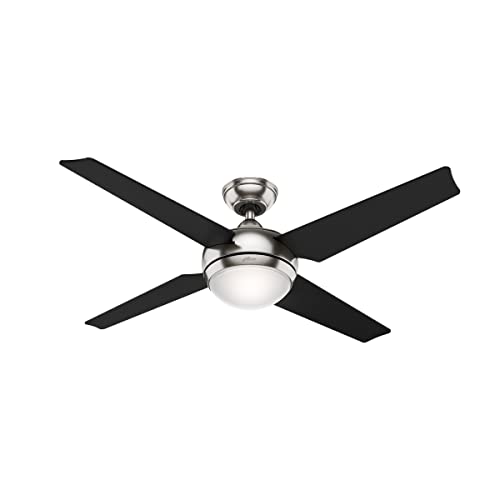 Hunter Sonic Indoor Ceiling Fan with LED Light and Remote Control