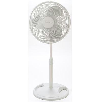 Lasko 16″ Oscillating Stand Fan 3-Speed (white) 18.500000in. x 23.000000in. x 5.000000in.