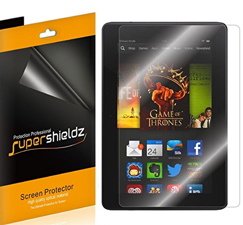 (3 Pack) Supershieldz Designed for Fire HDX 8.9 and Kindle Fire HDX 8.9 inch Screen Protector, Anti Glare and Anti Fingerprint (Matte) Shield