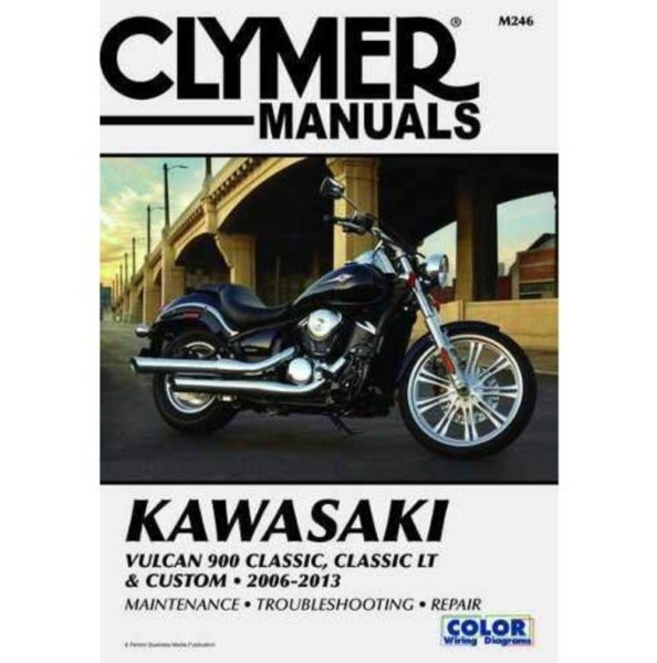 Clymer Kawasaki Vulcan 900 Classic, Classic LT & Custom (2006-2013) (53036)