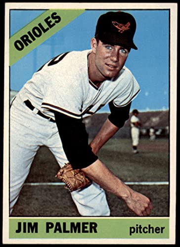 1966 Topps # 126 Jim Palmer Baltimore Orioles (Baseball Card) EX Orioles