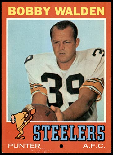 1971 Topps # 102 Bobby Walden Pittsburgh Steelers (Football Card) EX Steelers Georgia | The Storepaperoomates Retail Market - Fast Affordable Shopping