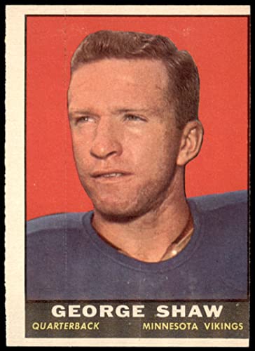 1961 Topps # 78 George Shaw Minnesota Vikings (Football Card) GOOD Vikings Oregon