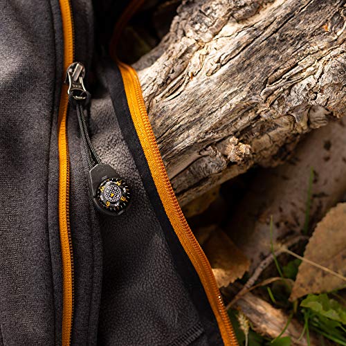 Sun Company ZiprComp – Micro Ball Compass with Lanyard | Zipper Pull Compass for Jacket, Parka, or Pack | The Storepaperoomates Retail Market - Fast Affordable Shopping