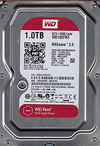 2PR7551 – WD Red WD10EFRX 1 TB 3.5quot; Internal Hard Drive