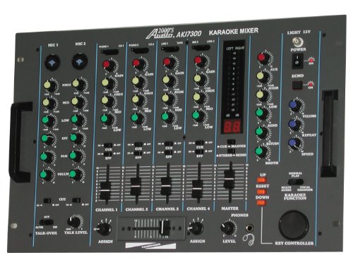 Audio2000’S AKJ7300 DJ Mixer