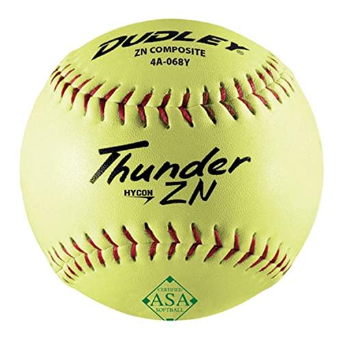 Dudley 12″ Thunder ZN Hycon ASA Composite Slowpitch Softball