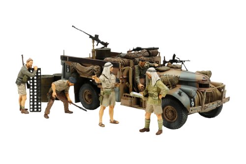 TAMIYA 300032407 LRDG with 7 Figures 32407 1:35 Military Model Kit