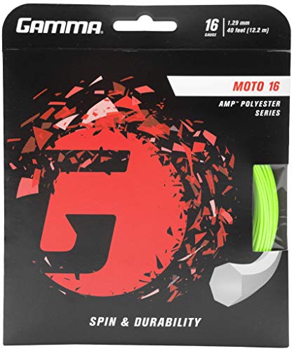 Gamma Sports AMP Moto 16g String – Lime