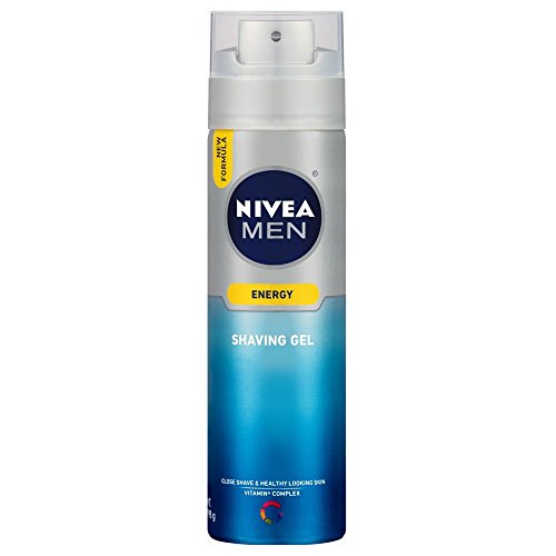 NIVEA FOR MEN Energy, Shaving Gel 7 oz (Pack of 2)