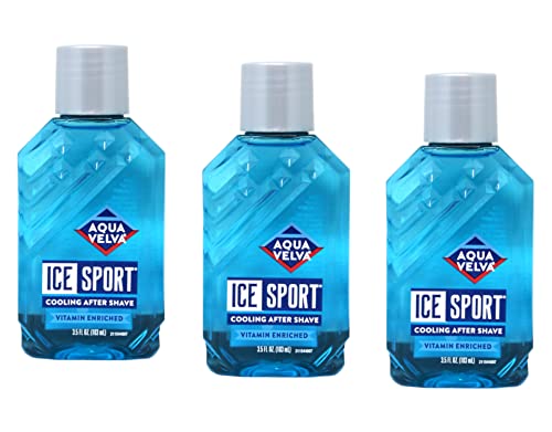 Aqua Velva Ice Sport After Shave 3.5 oz. (3-Pack)