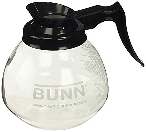 BUNN Coffee Pot Decanter/Carafe, 2 Black Regular and 1 Orange Decaf, 12 Cup Capacity, Set of 3, Original Version | The Storepaperoomates Retail Market - Fast Affordable Shopping