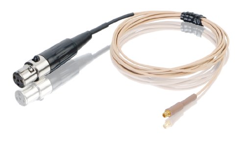 Countryman E6CABLEL1SL Aramid-Reinforced E6 Series Earset Snap-On Cable for Shure/Carvin/JTS/Trantec Transmitters (Light Beige)