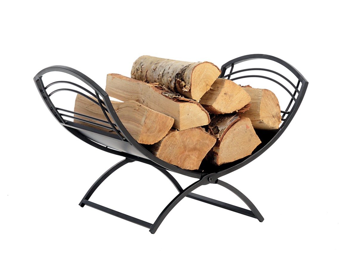 ShelterLogic 90392 Metal Firewood Log Holder, Black | The Storepaperoomates Retail Market - Fast Affordable Shopping
