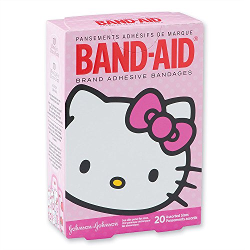 BAND-AID® Brand Adhesive Bandages, featuring Hello Kitty, 20 Count