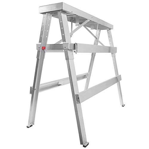 GypTool Adjustable Height Drywall Taping & Finishing Walk-Up Bench: 18 in. – 44 in.