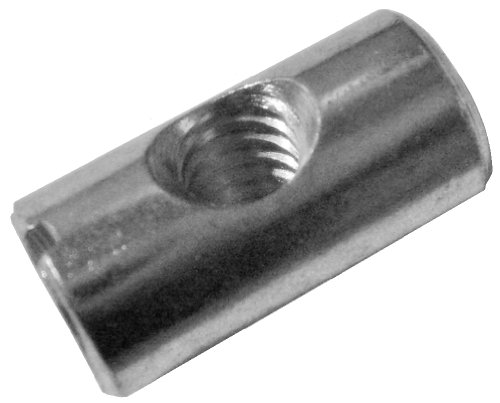 (25) Cross Dowels/Barrel Nuts – 1/4-20 20mm X 10mm Zinc-Plated CNC